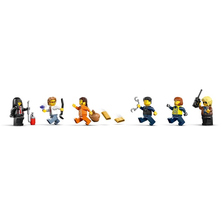 LEGO CITY 60508 Braquage d'un train de police