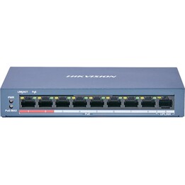 Hikvision DS-3E0109P-E/M(B) 8-Port Fast Ethernet Unmanaged PoE Switch