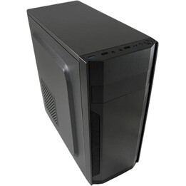 LC-POWER 7036B ATX Midi Tower Gehäuse Schwarz 418x195x414mm USB 3.0