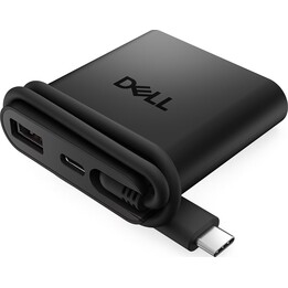 Dell DA225-BK-EMEA USB-C 4-in-1 Travel Hub HDMI 4K 3xUSB Black