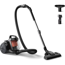 Aspirateur|PHILIPS|Puissance d'entrée 800 W|Capacité de dépoussiérage 1,3 L|Aspirateur cylindrique|Type de nettoyage à sec|Noir