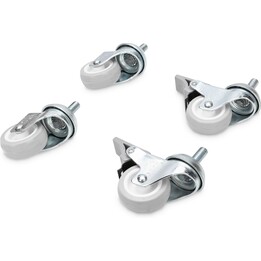 Assmann DN-19 CASTOR-WM Conjunto de rodas de rodízio bloqueáveis 4pcs 250kg Unique