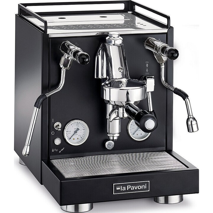 La Pavoni (LPSCVB01EU) New Cellini Evolution Black Espresso Machine