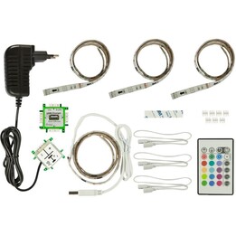 Allnet ALL-BRICK-0619 BrickRknowledge RGB Color Light Set 36 LEDs IR Remote