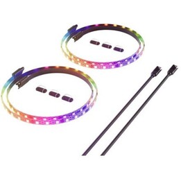 Hyte LS30 RGB Double Pack ACC-HYTE-LS30-B-2 2x 1000mm qRGB Strips 62 LEDs Nexus Link Preto