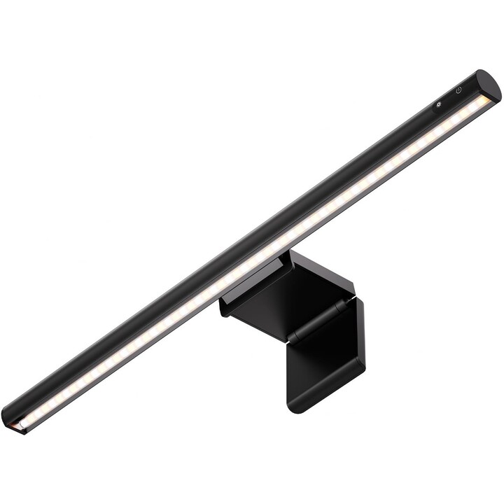 Nedis NBML110BK Barra luminosa LED per monitor 40 cm dimmerabile 80 LED 60lm USB-C nero Touch Control