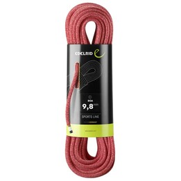 Edelrid 710790802000 cuerda de escalada Rojo 80000 mm 9,8 mm Poliamida 1 pieza(s)