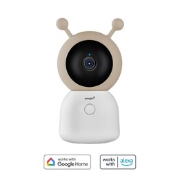 omajin by Netatmo OBC-01-EU moniteur vidéo pour bébé Wi-Fi/Ethernet Beige, Noir, Blanc