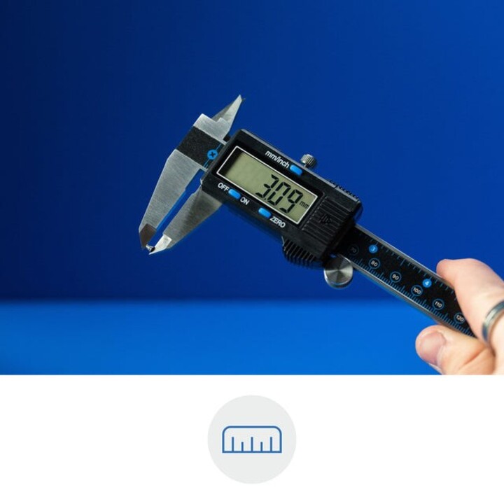 iFixit Digitale Schieblehre Blau LCD-Bildschirm