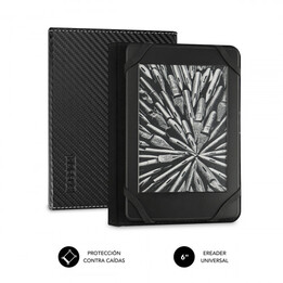 Subblim Funda Libro Electrónico Clever Ebook Case 6" Black