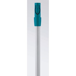 LEIFHEIT 145-400cm telescopic handle, turquoise, silver