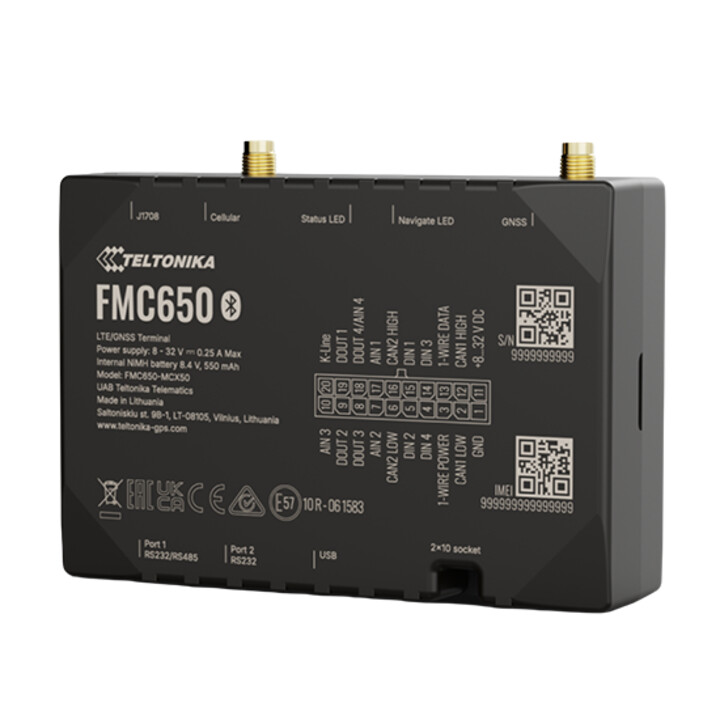Traceur GPS Teltonika FMC650