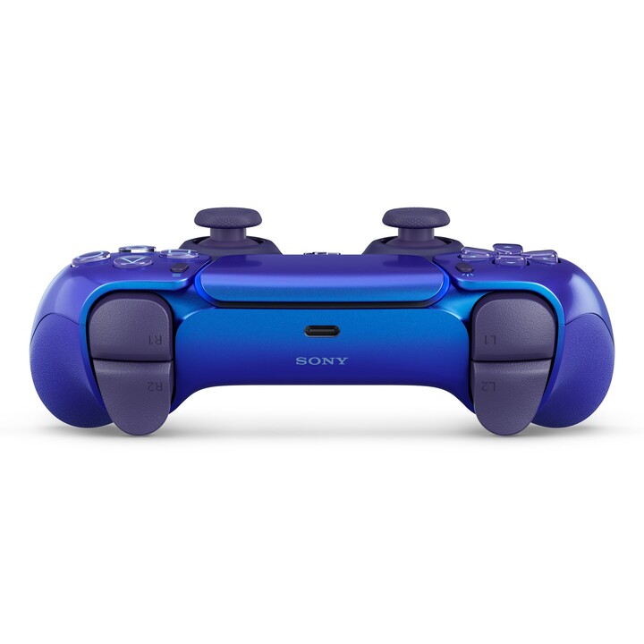 Sony 1000044475 Indigo Bluetooth/USB Analog/Digital Gamepad and Steering Wheel Controller for PlayStation 5, iOS
