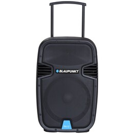 Blaupunkt PA12 Tragbarer Lautsprecher 650 W Tragbarer Stereo-Lautsprecher Schwarz