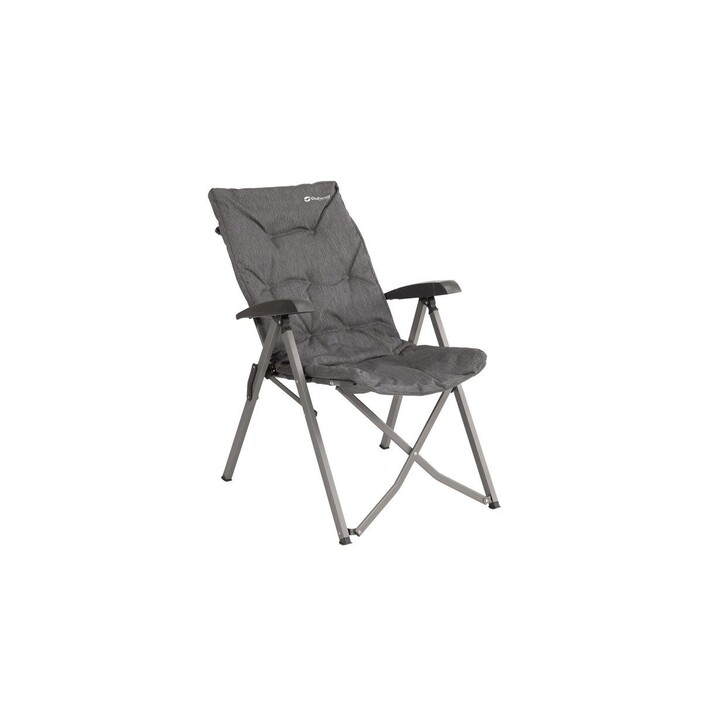 Cadeira de Camping Outwell Yellowstone Lake com 4 Pernas, Cinza