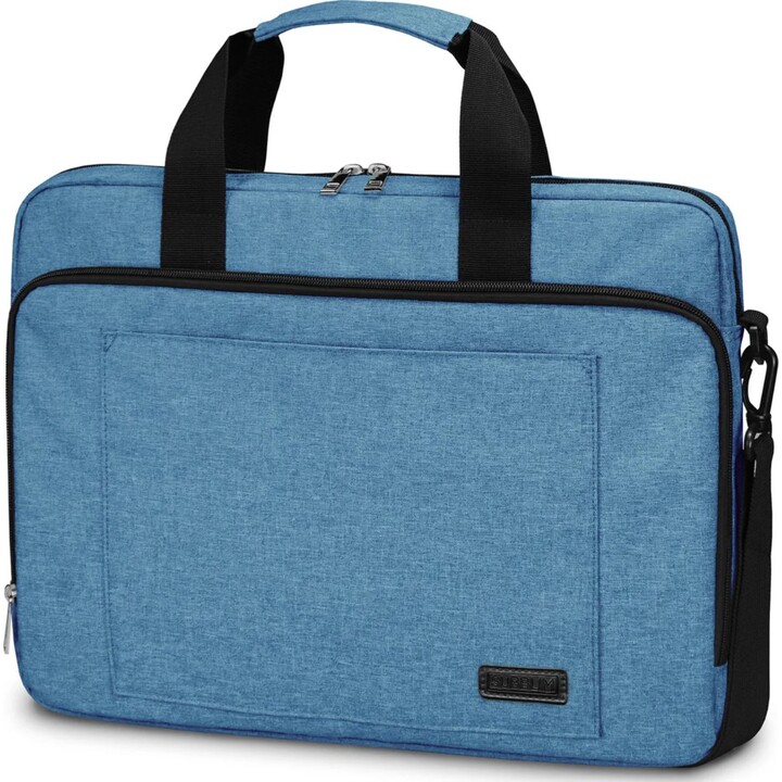 Subblim Maletín Air Padding 15.6" Azul, Interior Acolchado, Bolsillo Exterior