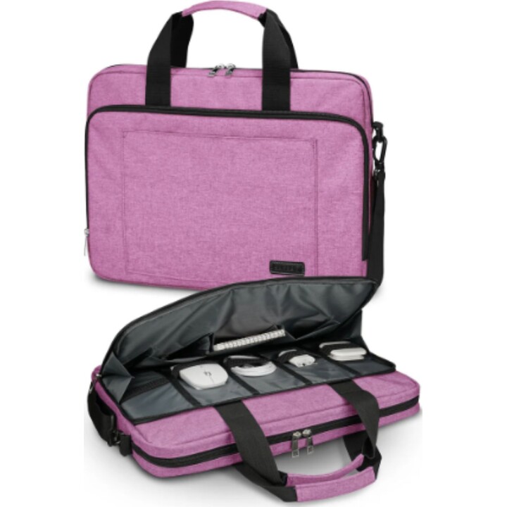 Mochila Subblim Air Padding Laptop Bag para portátiles hasta 15.6", Rosa