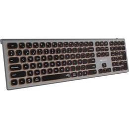Subblim Master Backlit Multi-Device Wireless Keyboard Gray/Black