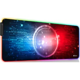 Tappetino per mouse da gioco esteso Subblim Chip XL RGB