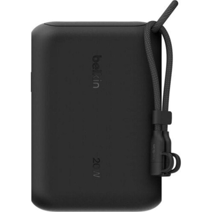 Batteria esterna Belkin BPB027HQBK da 10000 mAh con display integrato e ricarica rapida