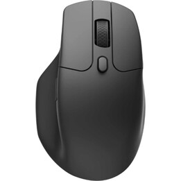 Mouse sem fio Keychron M6 PixArt 3311 com taxa de pesquisa de 1K - preto (microinterruptor silencioso)