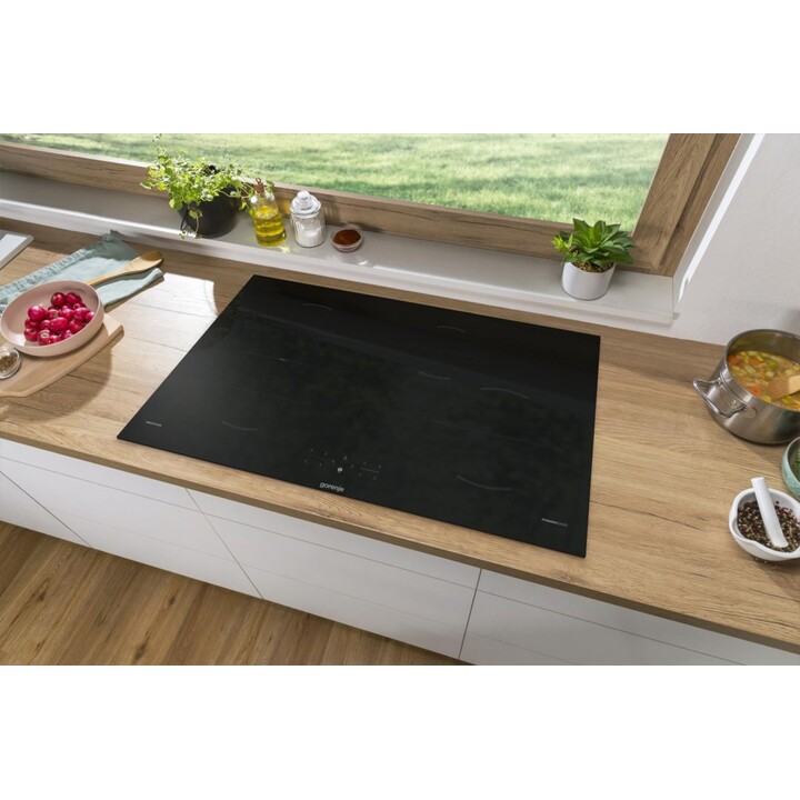 Gorenje GI8421BSC 80cm Built-in Induction Hob 4 Zone(s) Black