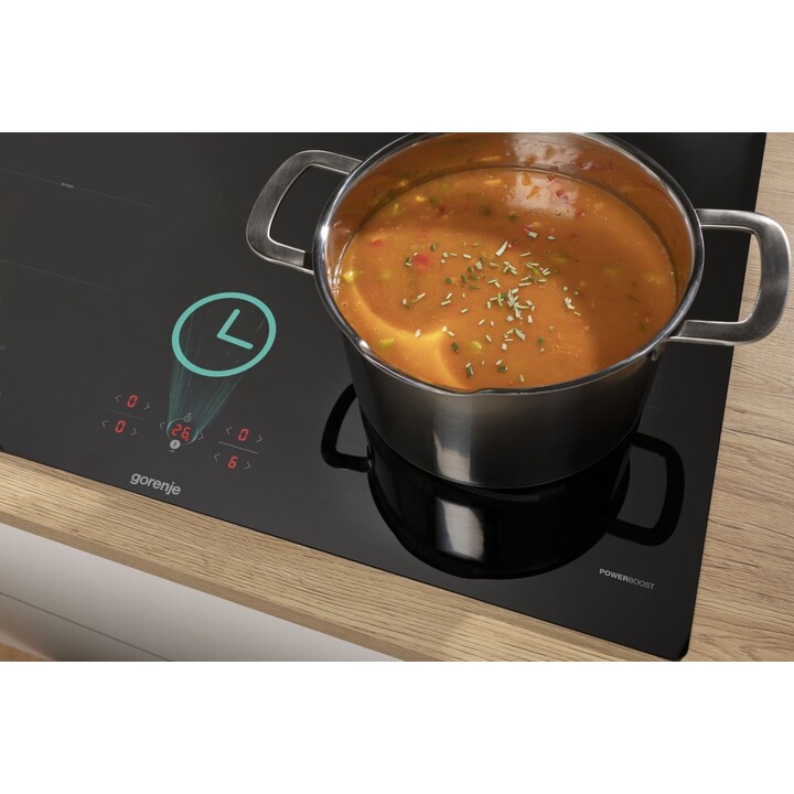 Gorenje GI8421BSC 80cm Built-in Induction Hob 4 Zone(s) Black