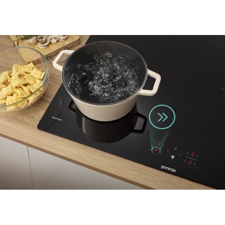 Gorenje GI8421BSC 80cm Built-in Induction Hob 4 Zone(s) Black