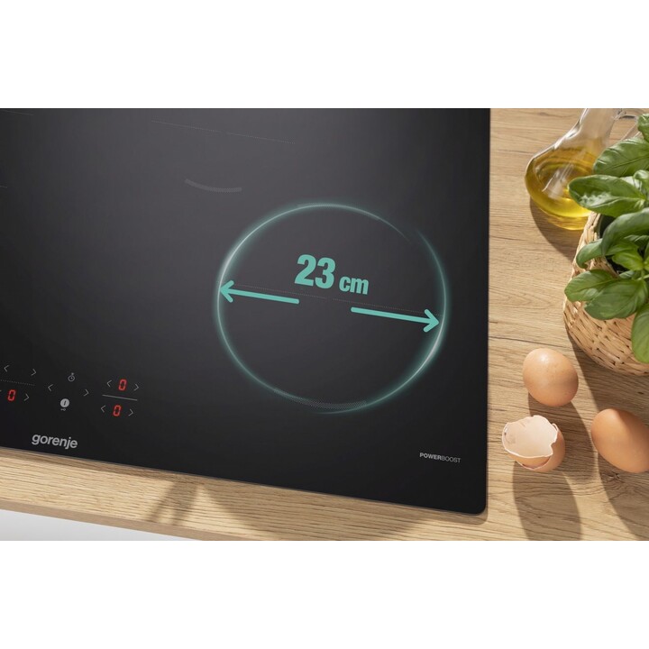 Gorenje GI8421BSC 80cm Built-in Induction Hob 4 Zone(s) Black