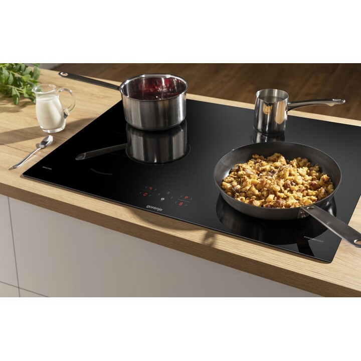 Gorenje GI8421BSC 80cm Built-in Induction Hob 4 Zone(s) Black