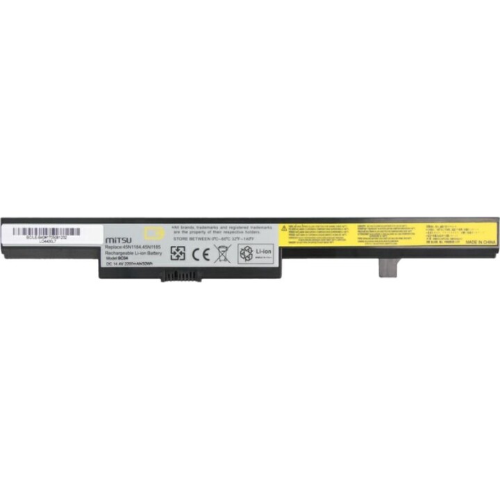 Batteria portatile compatibile Mitsu per Lenovo L13L4A01 14,4 V 2200 mAh