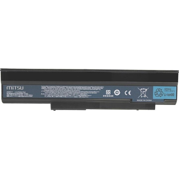 Bateria de laptop compatível com Mitsu para Acer AS09C31 11,1V 4400mAh