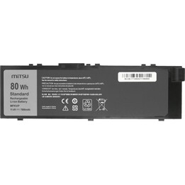 Batterie compatible Mitsu pour ordinateur portable Dell Precision 15 11,4 V 7000 mAh