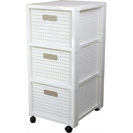 Scaffale Rotho Country 71,2 x 32,5 x 37,5 cm, Bianco