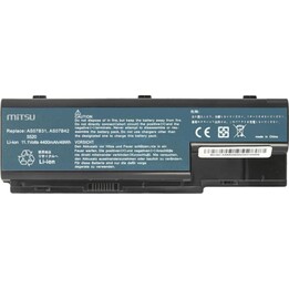 Bateria de laptop compatível com Mitsu para Acer AS07B31 11,1V 4400mAh