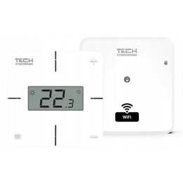 Tecnologia Wi-Fi T-2x branca para quarto sem fio