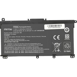 Batteria portatile compatibile Mitsu per HP TF03XL 11,55 V 3400 mAh