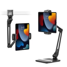 Twelve South HoverBar Duo Soporte activo para teléfono móvil Teléfono móvil/smartphone, Tablet/UMPC Negro