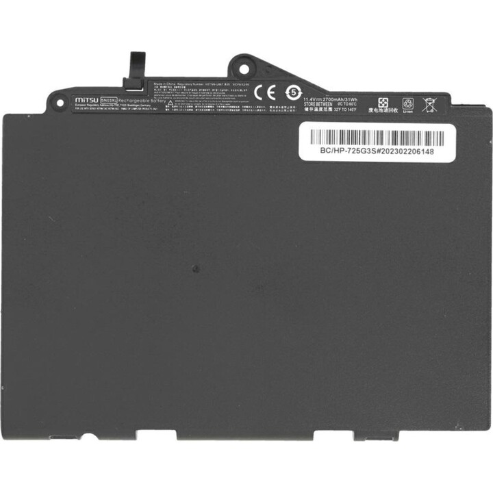 Mitsu Compatible Laptop Battery for HP SN03XL 11.4V 2700mAh