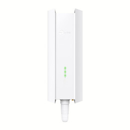 Roteador externo TP-Link NE211-OUTDOOR 5G com modem 5G integrado, plataforma Qualcomm X62 5G e Bluetooth para conexão com aplica