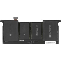 Bateria compatível Mitsu para laptop Apple A1370 7,3V 5200mAh 38Wh