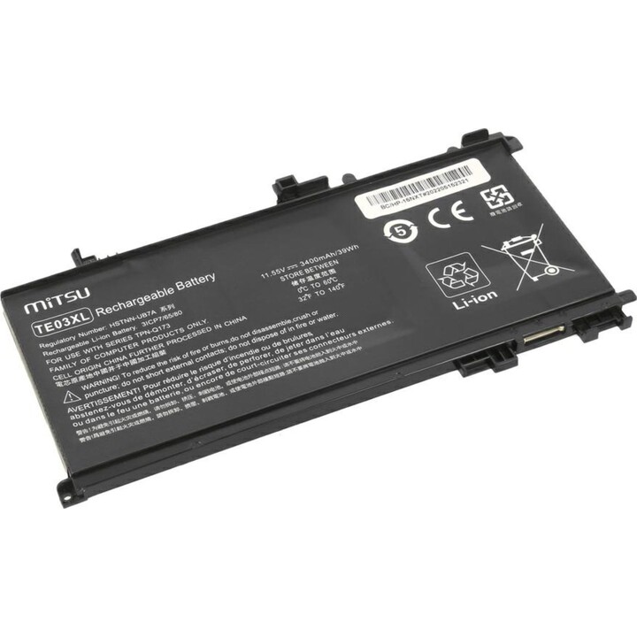 Mitsu kompatibler Akku für HP TE03XL Laptop 11,55V 3400 mAh
