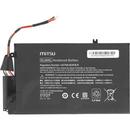 Bateria de laptop compatível com Mitsu para HP EL04XL 14,8V 2700mAh