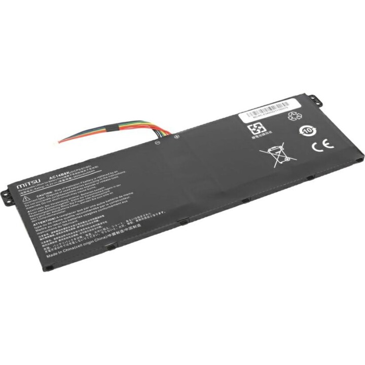 Mitsu Compatible Laptop Battery for Acer AC14B8K 15.2V 3600mAh