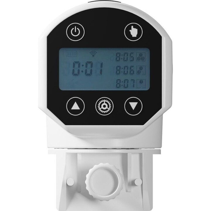 Alimentador de aquário Tesla TSL-PC-059DW, branco / preto