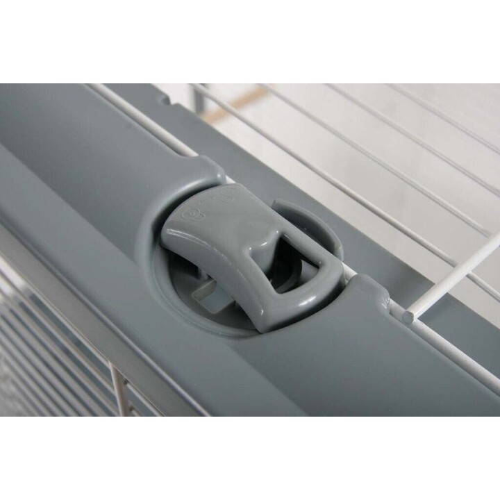 Gabbia Zolux Neo Nigha H36, per criceti in plastica, 77,5 x 47,5 x 64,5 cm, grigio