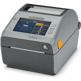 Zebra ZD621 ZD6A142-30EF00EZ Thermal Transfer Label Printer 203dpi 104mm USB Ethernet Serial BTLE5 LCD Grey/Black