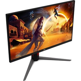 Monitor para jogos AOC U32G4U 31,5" 4K UHD Fast IPS 160Hz Dual Frame FHD 320Hz 0,5ms HDR400 HDMI2.1 USB Hub Preto/Vermelho