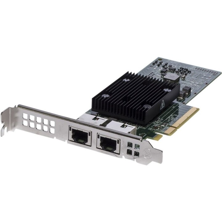 Dell 540-BBUO Broadcom 57416 Dual Port 10Gb Base-T PCIe Network Adapter Full Height RJ45 Server Card