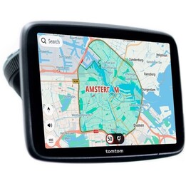 TomTom GO Navigator 2nd Gen 1YD6.002.100 6" 1280x720 GPS Automotive Navigator 32GB Karten Europa Verkehr Bluetooth Schwarz